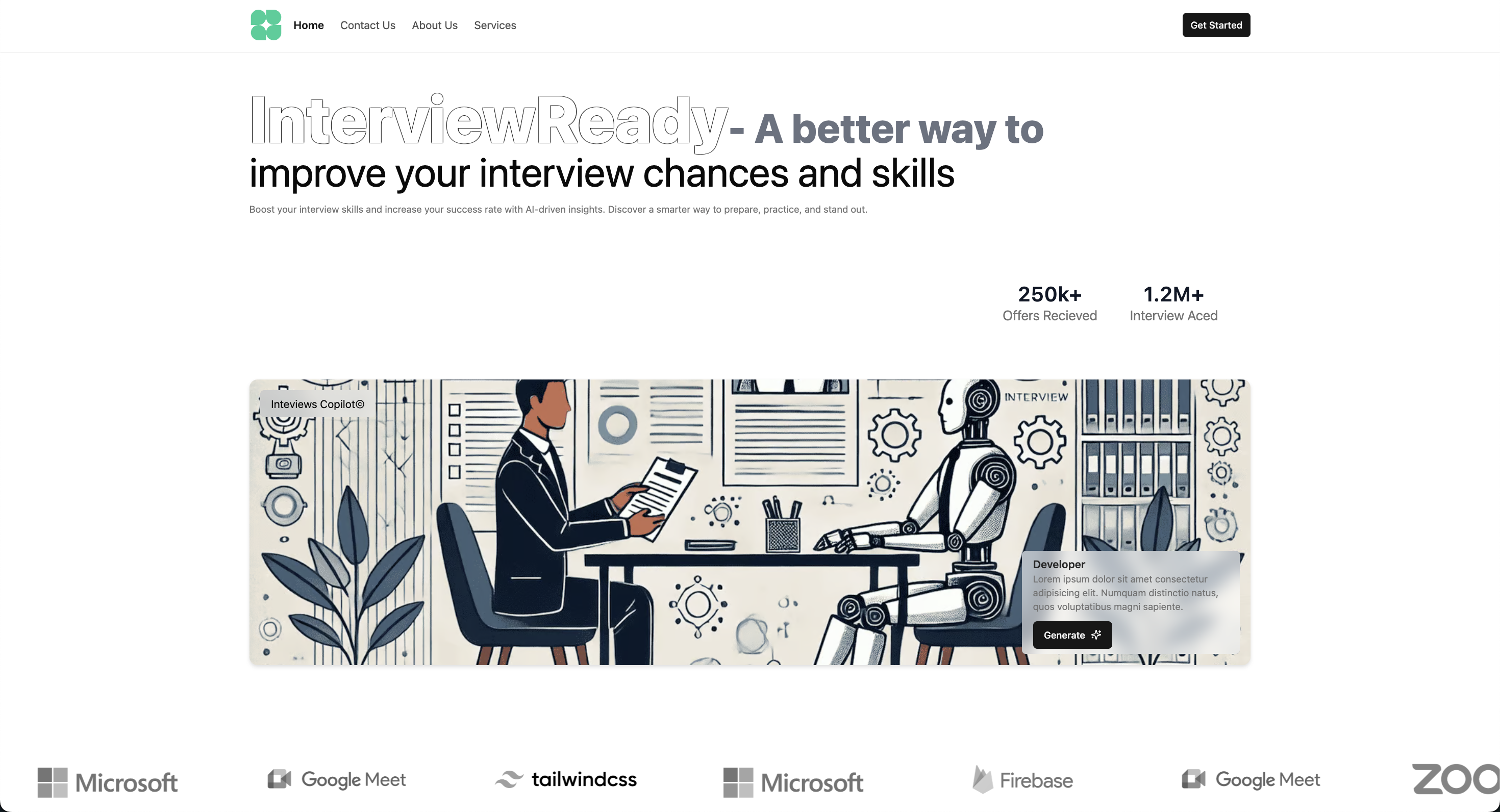 InterviewReady website preview image